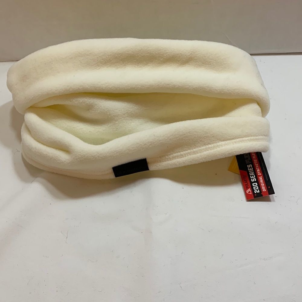 All In Motion Polartec cream color fleece scarf/gaiter